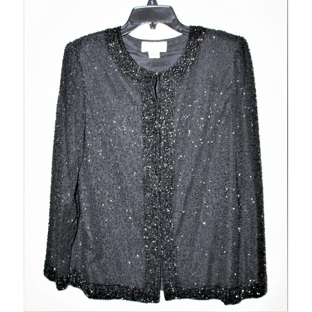 VINTAGE LAURENCE KAZAR black‎ jacket Medium